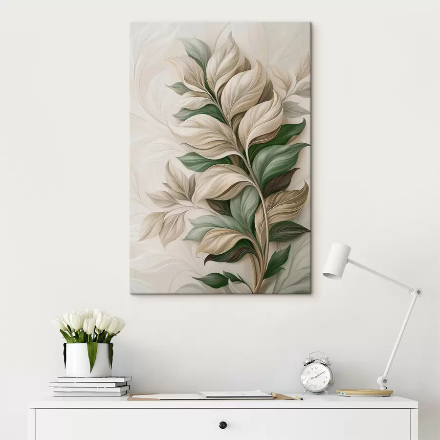 Fotobehang Abstracte bladeren s49126
