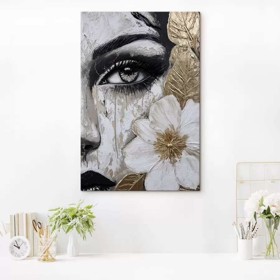  Schilderijen Meisje met bloemen s49273