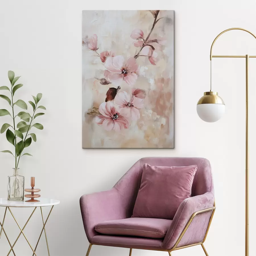  Peintures Branche avec fleurs s49277