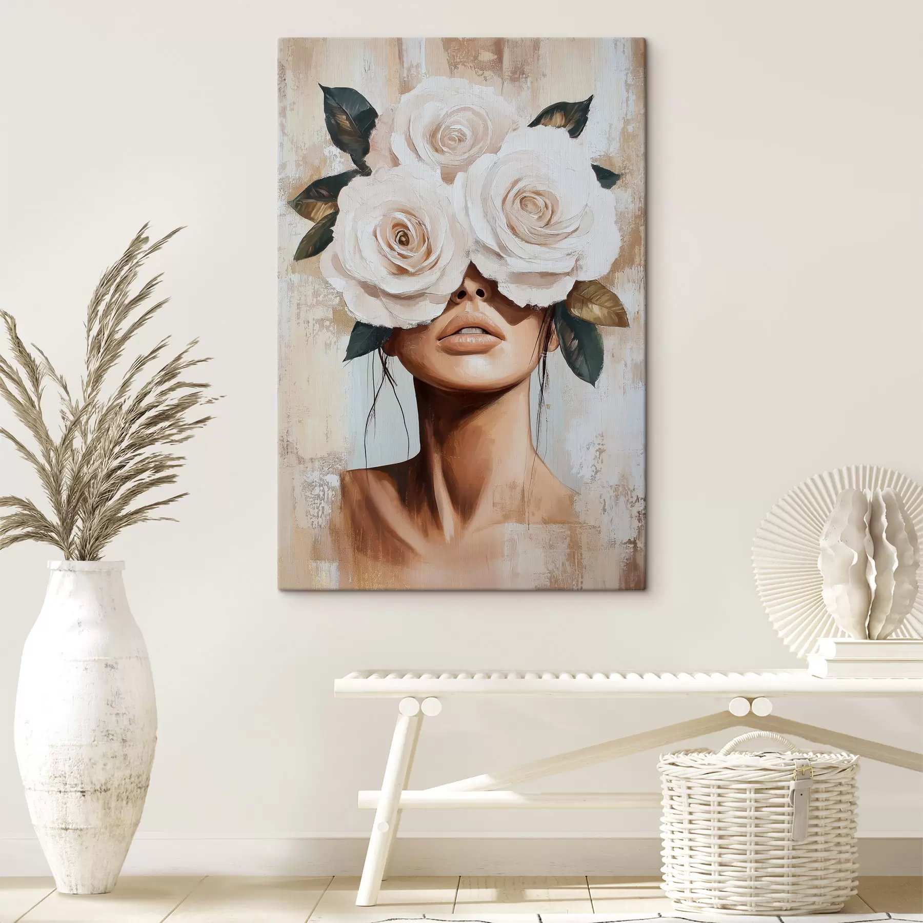  Schilderijen Meisje met bloemen s49288