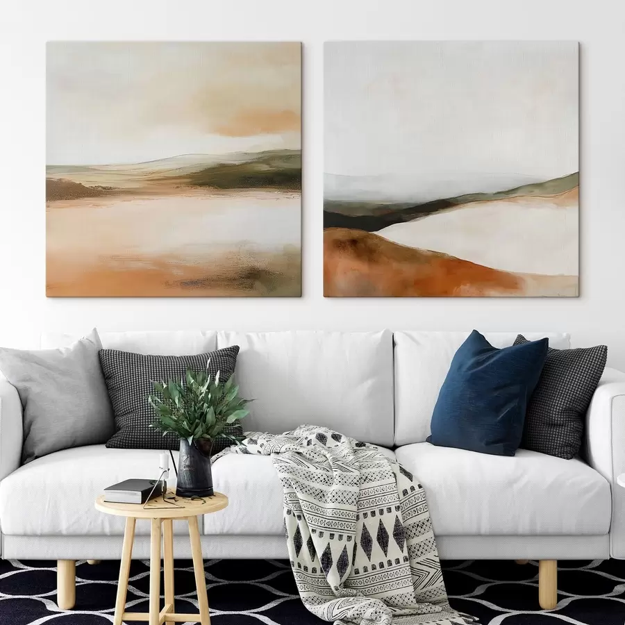  Peintures Paysage abstrait m30492