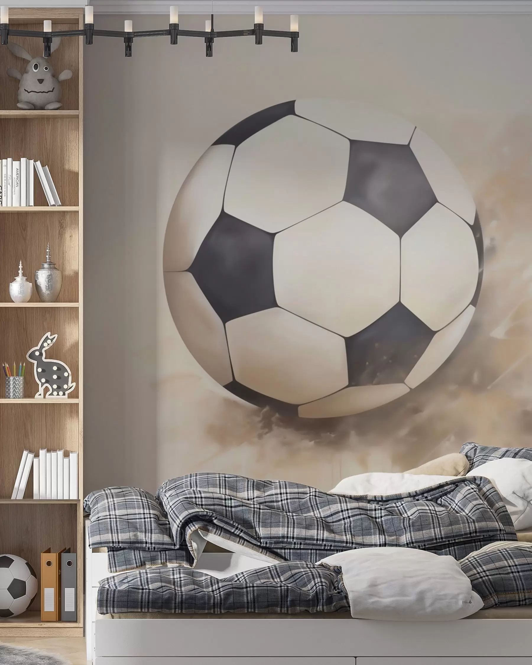 Papier peint photo Ballon en mouvement w05640