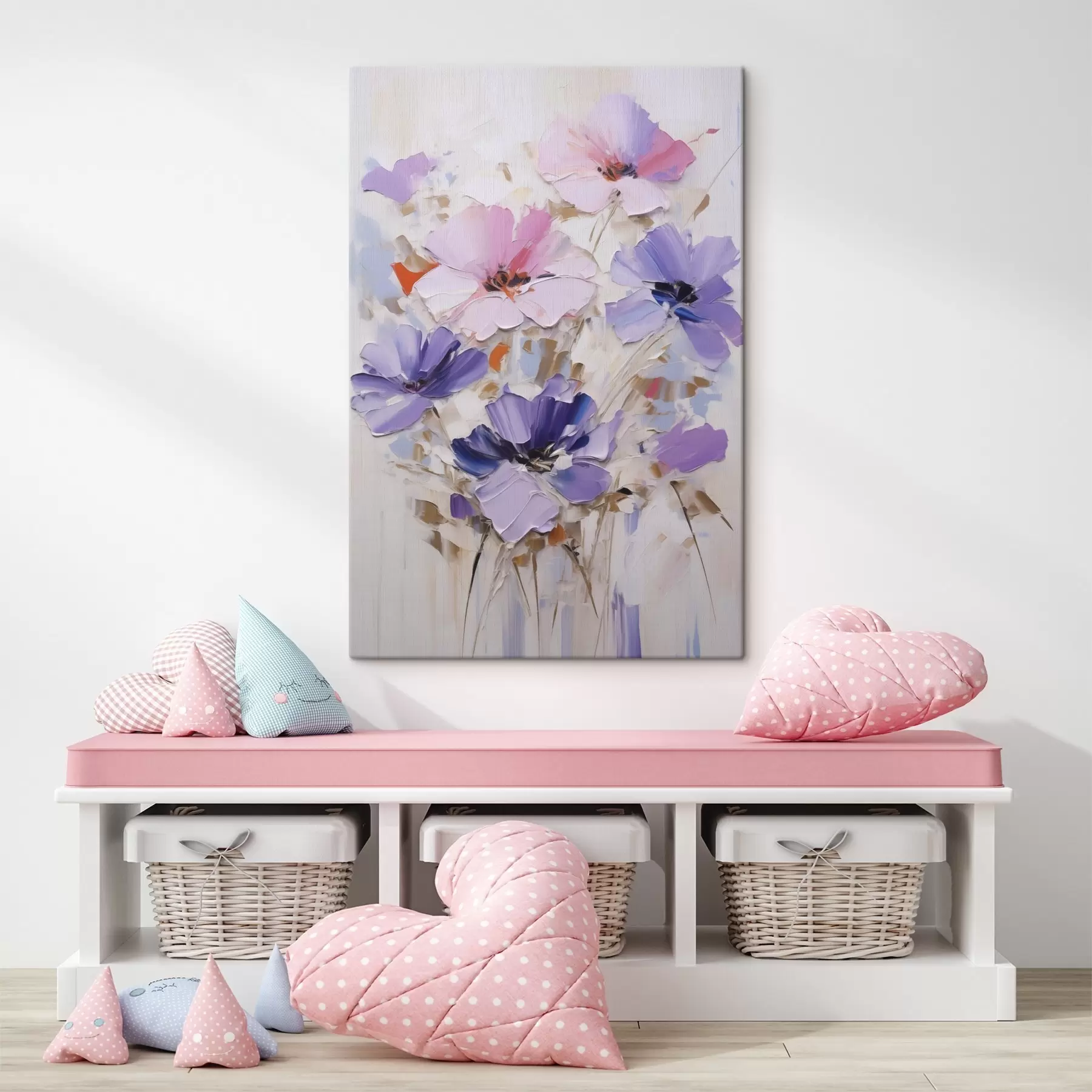  Peintures Fleurs, peinture d'imitation s49136
