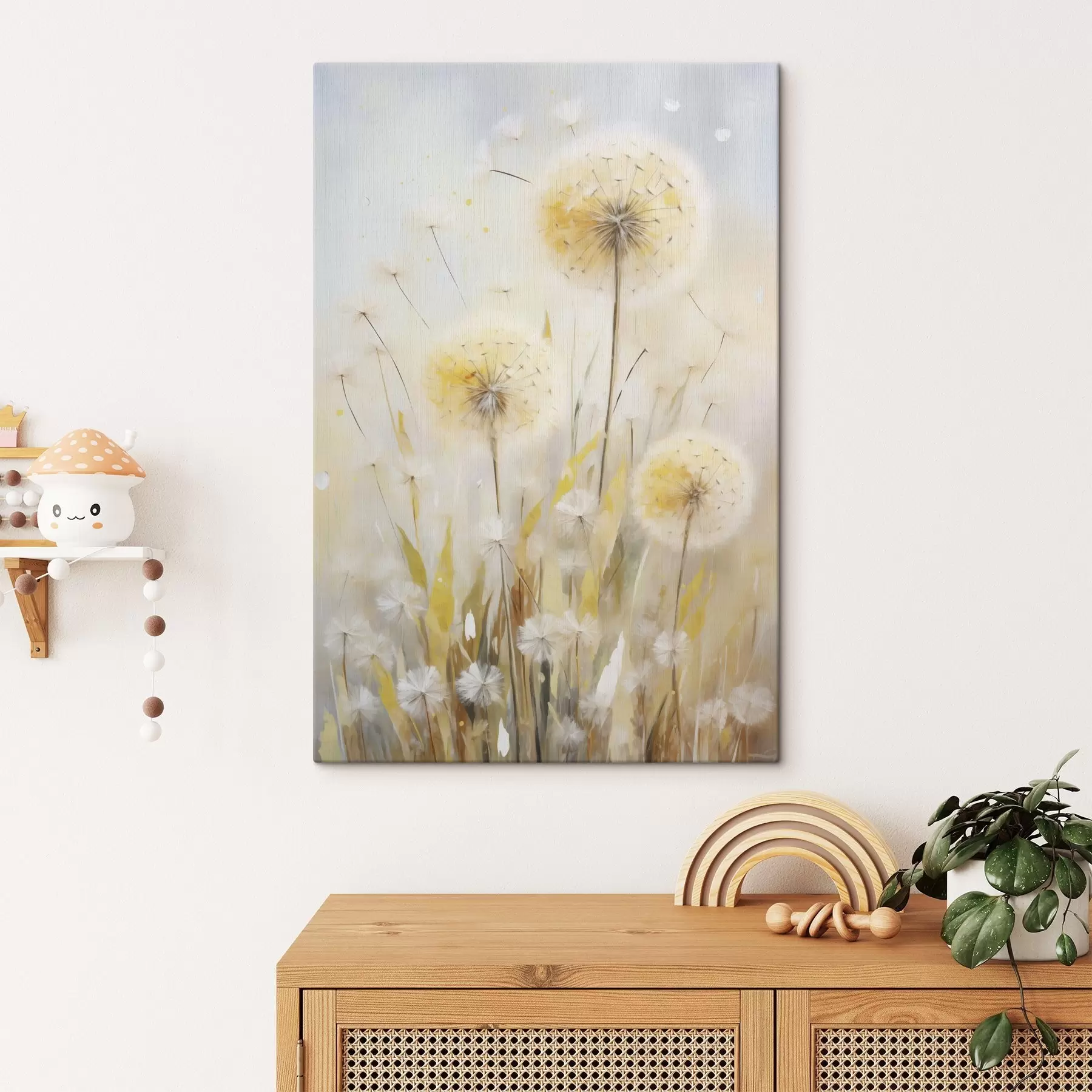  Peintures Pissenlits, peinture d'imitation s49295