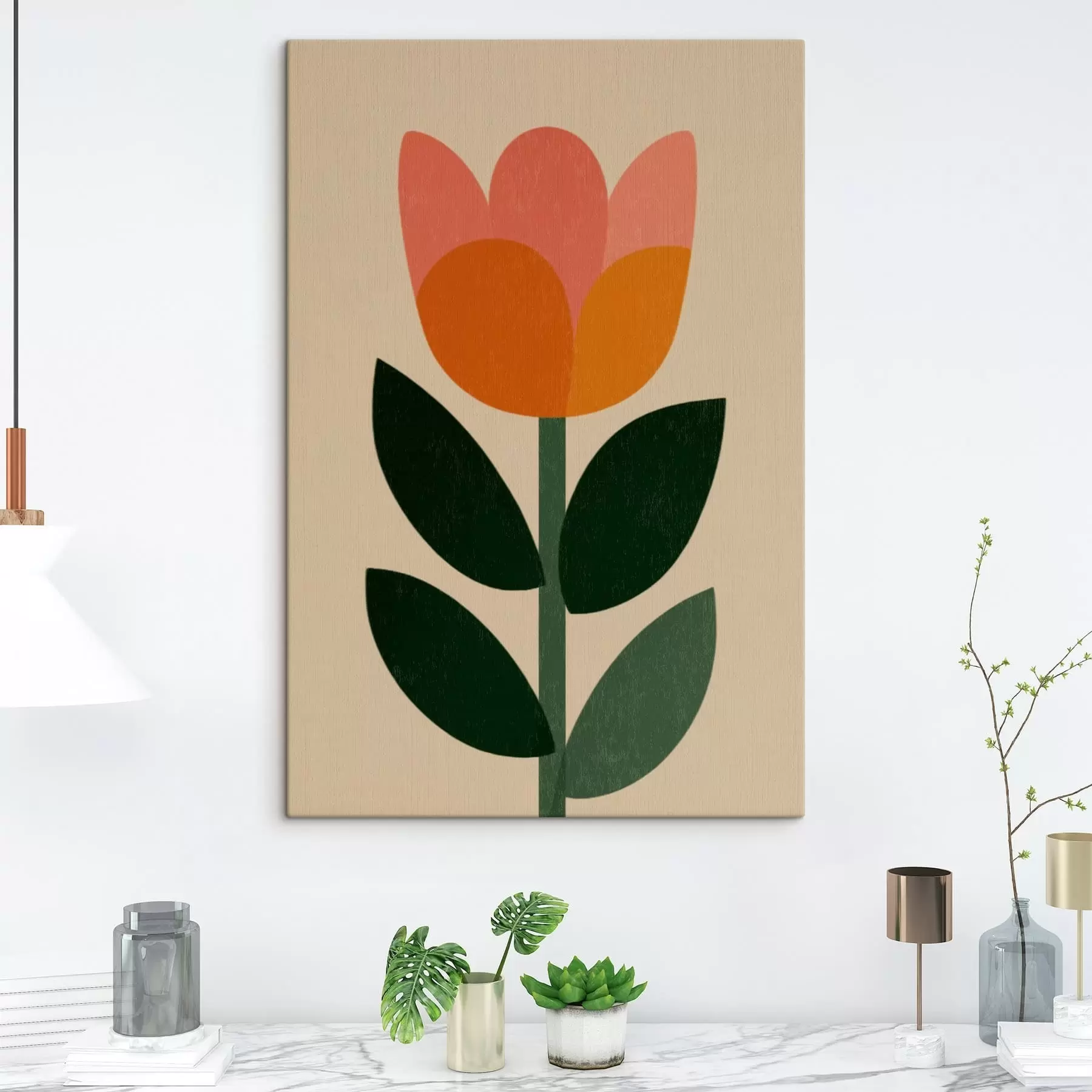  Peintures Tige de tulipe s49299