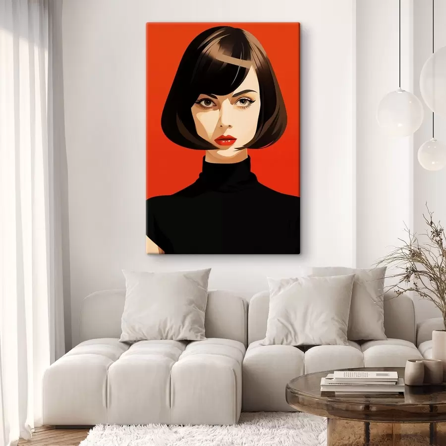  Schilderijen Portret met kort haar s49303