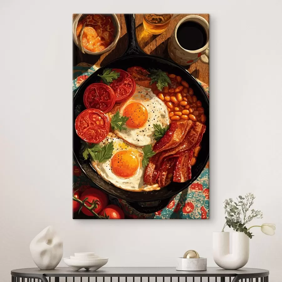  Peintures Poêlée du petit-déjeuner s49308