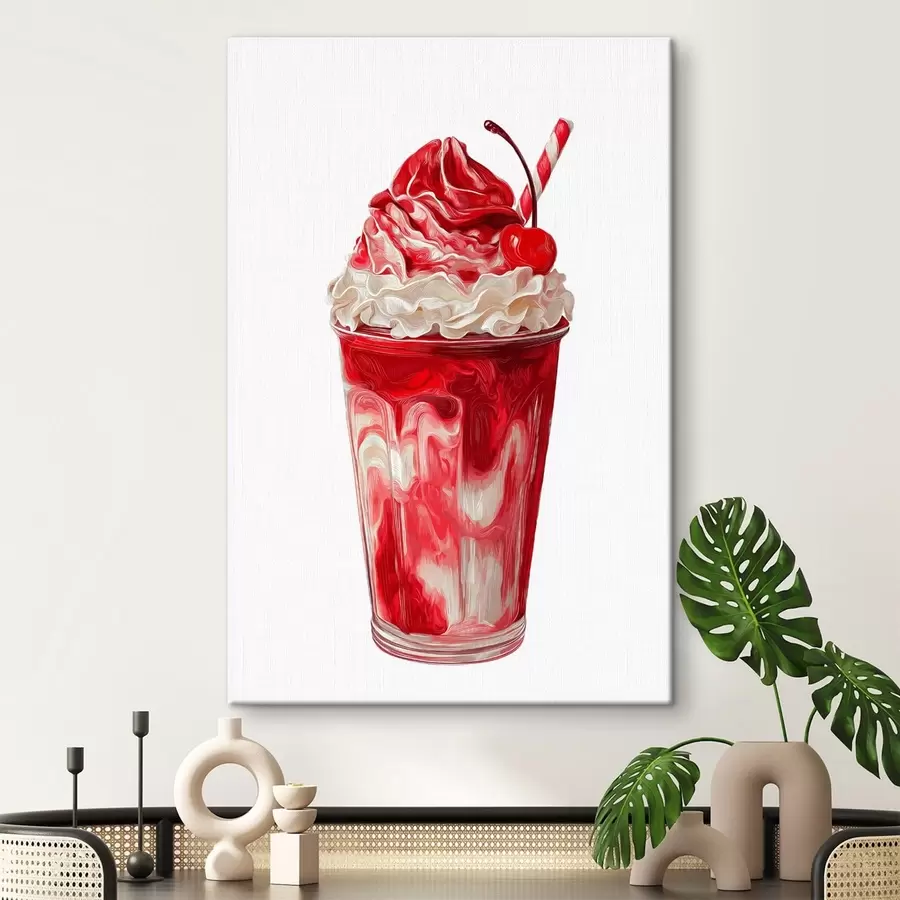  Peintures Milkshake à la cerise s49311