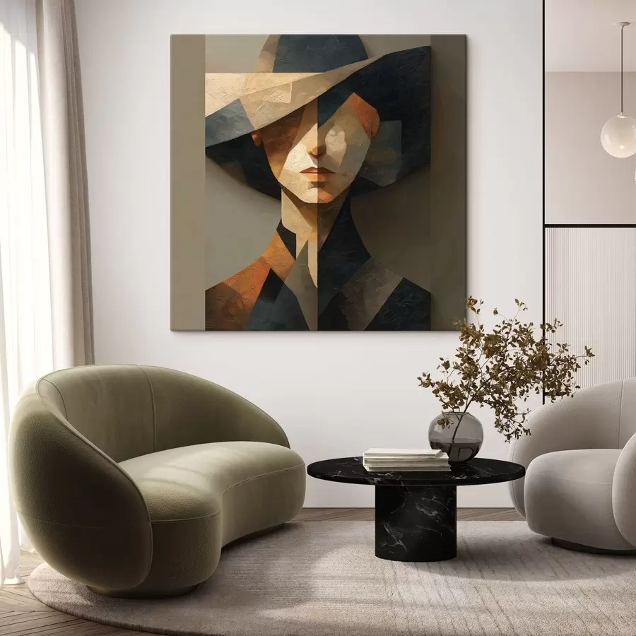  Peintures Portrait cubiste s49313