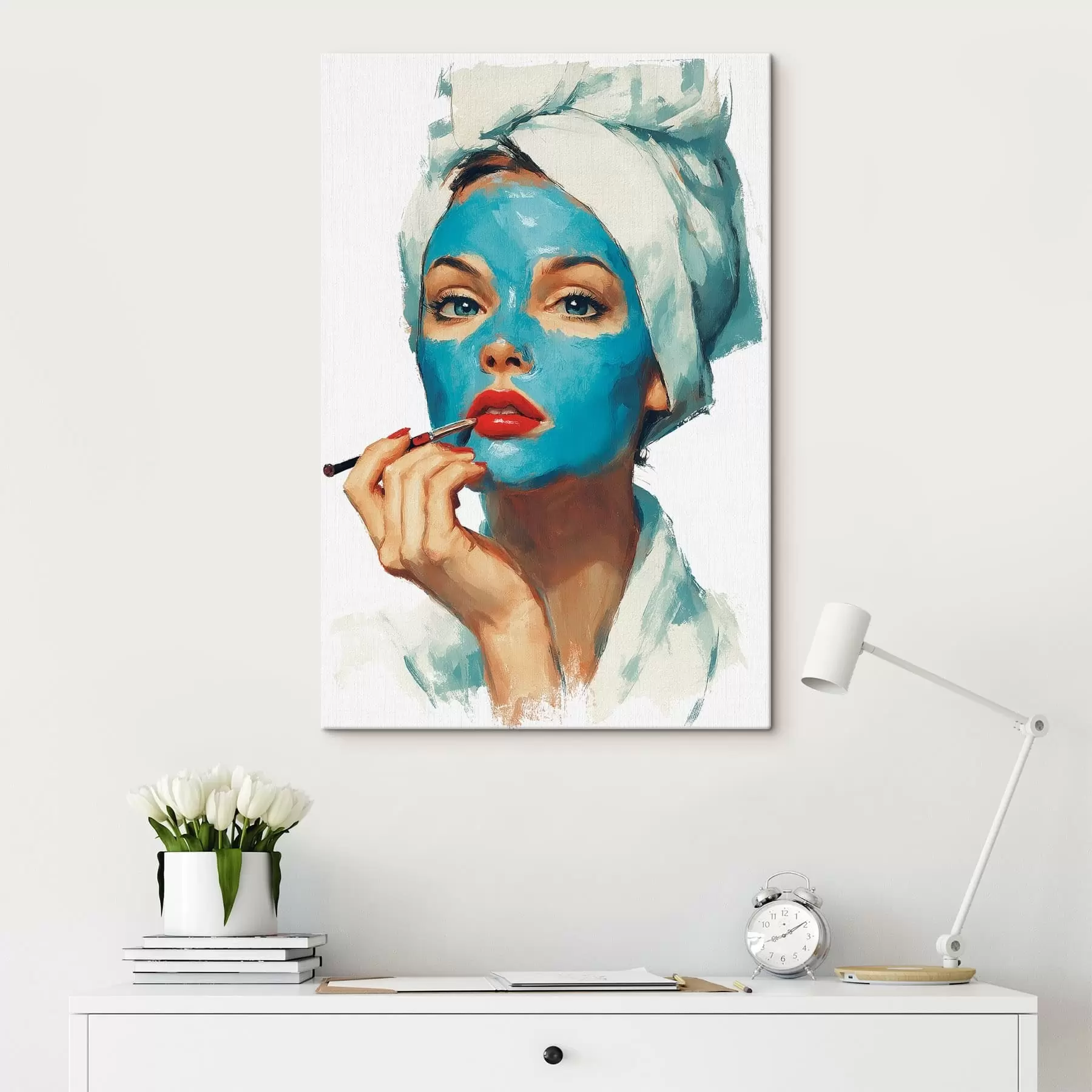  Peintures Portrait d'un spa s49316
