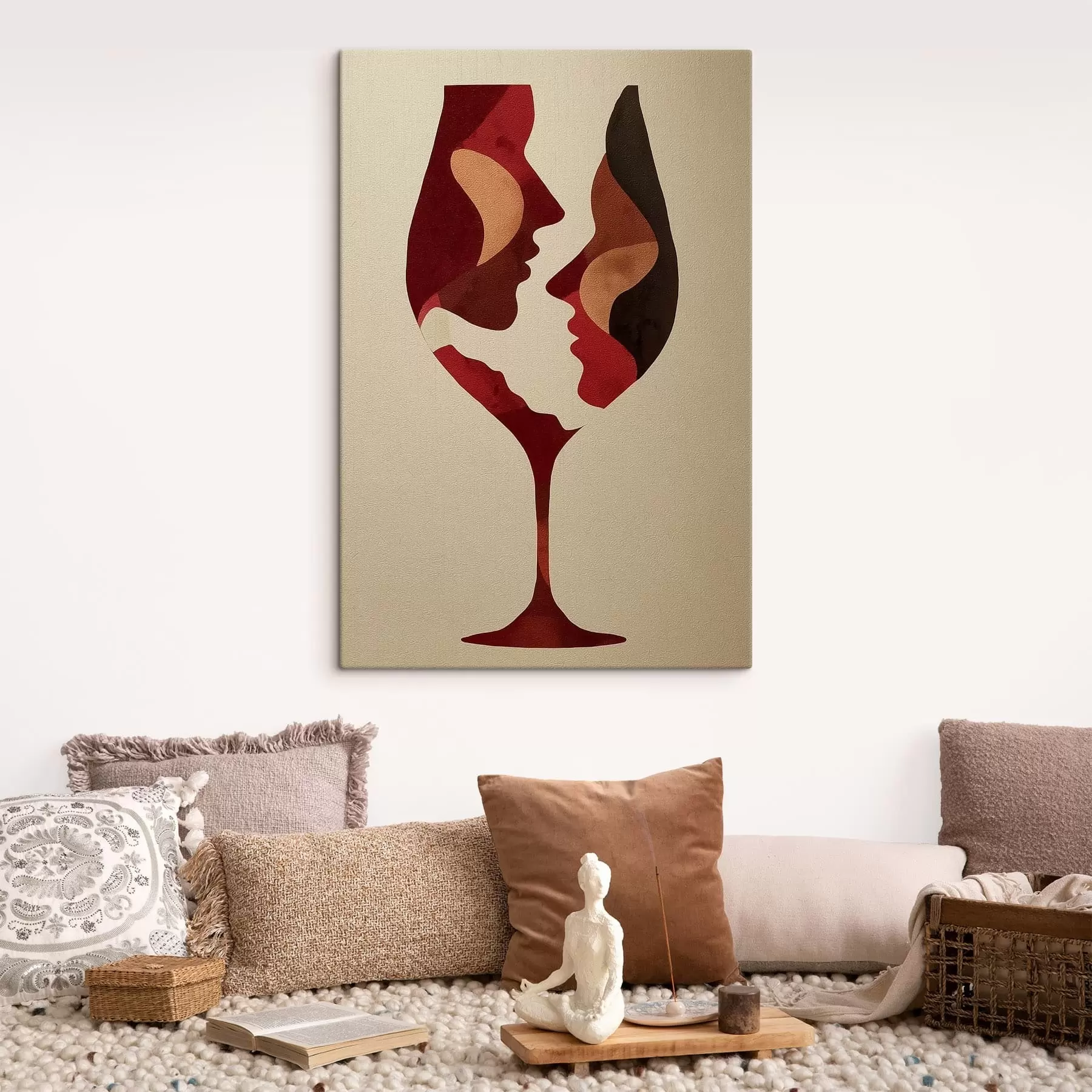  Peintures Visages du vin s49322