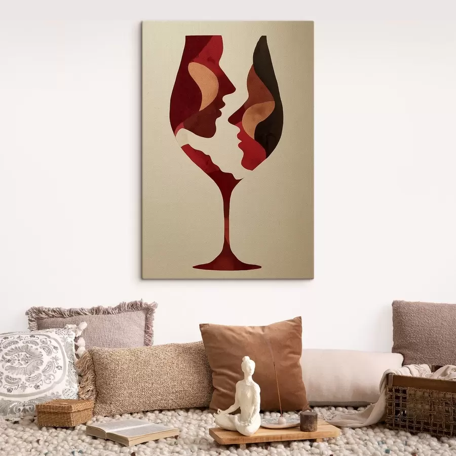  Peintures Visages du vin s49322