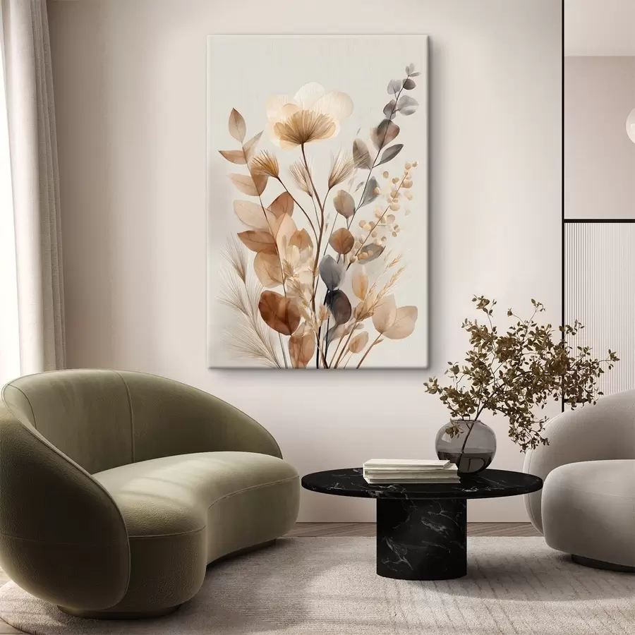  Schilderijen Gedroogde bloemen s49234