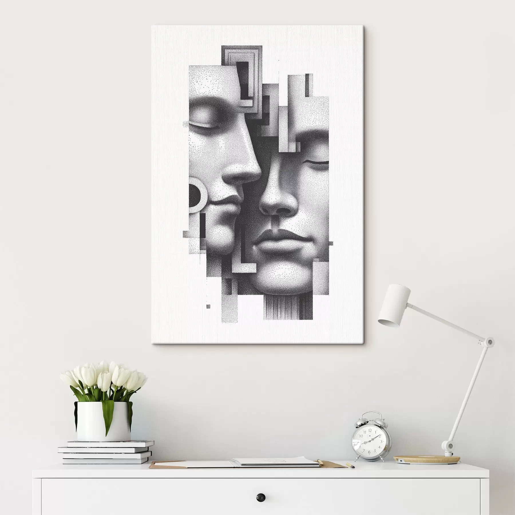  Peintures Portraits abstraits graphiques s49242