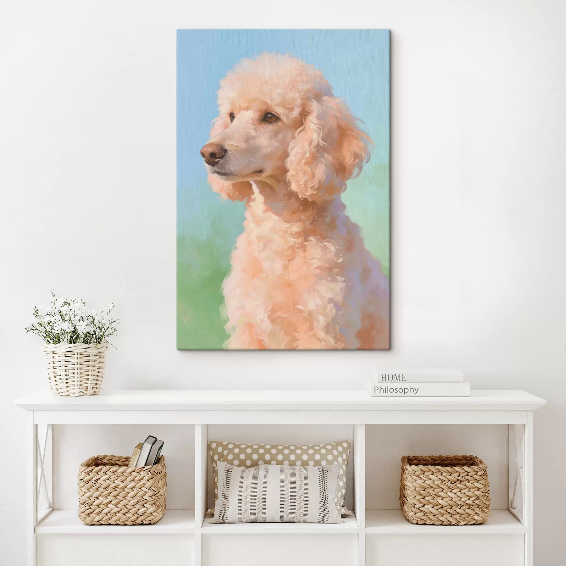  Peintures Le portrait d'un chien s49352