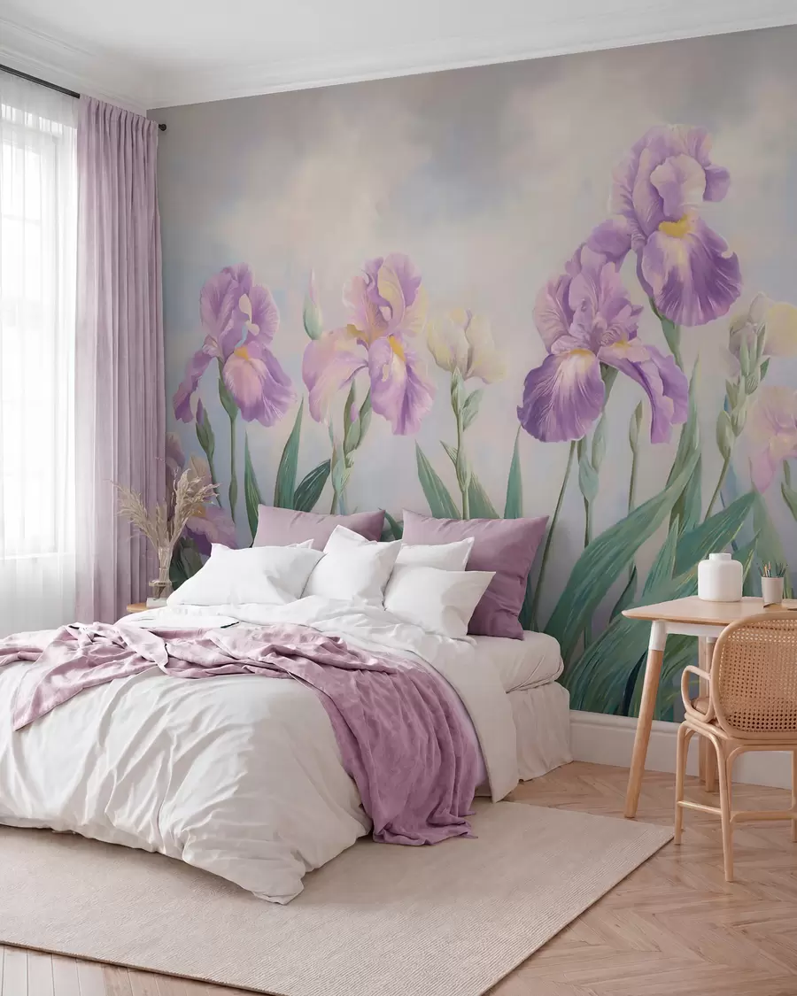 Papier peint photo Fleurs classiques w05646
