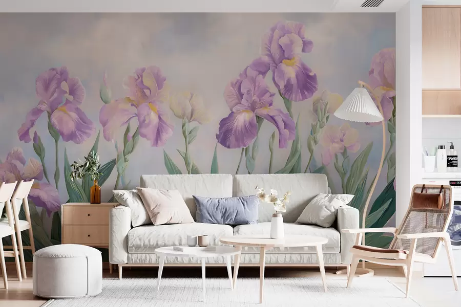 Papier peint photo Fleurs classiques w05646