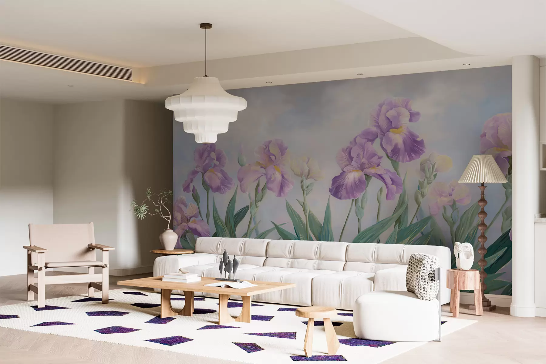 Fotobehang Klassieke bloemen w05646