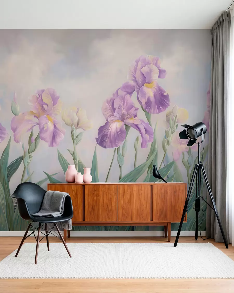 Fotobehang Klassieke bloemen w05646