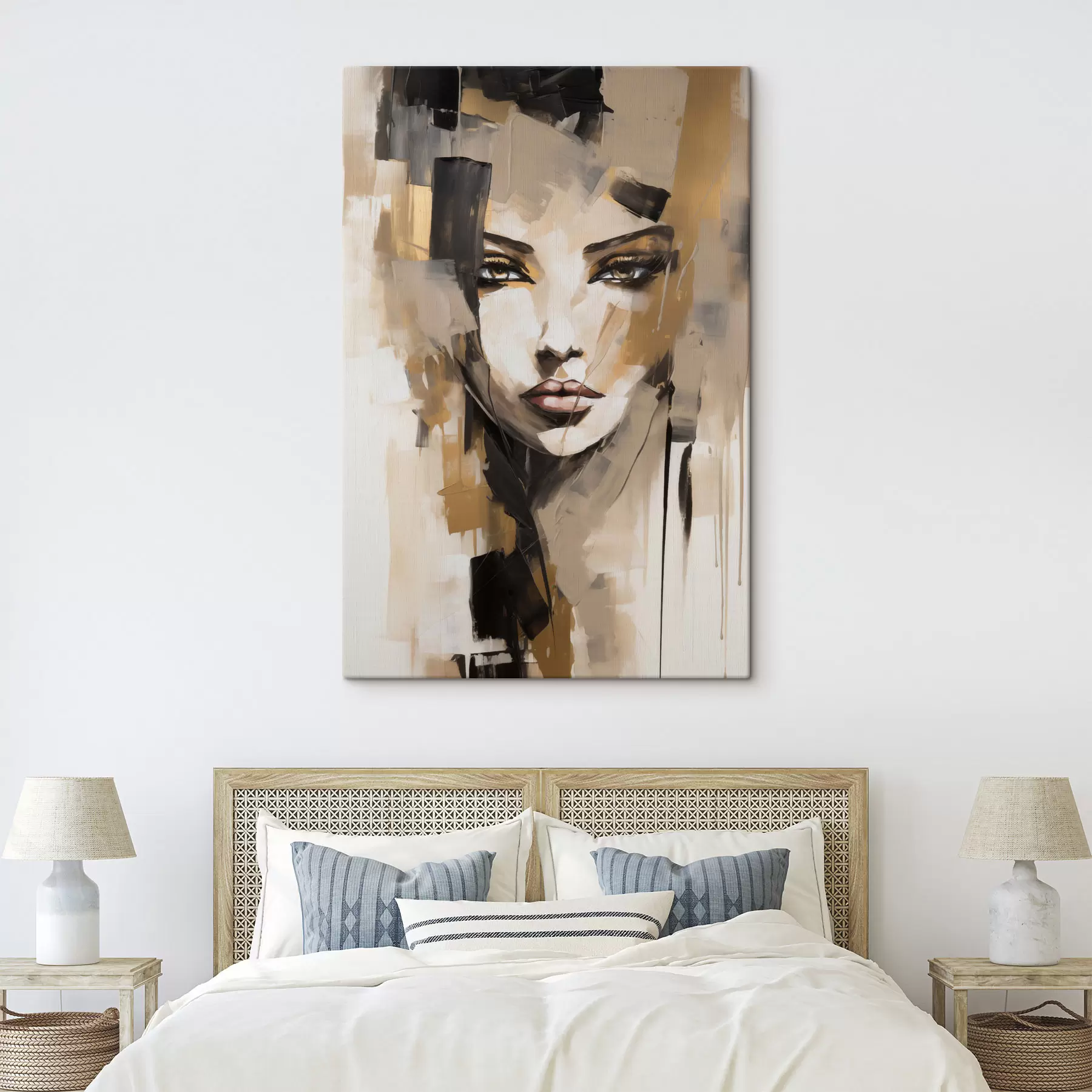  Peintures Visage abstrait s49409