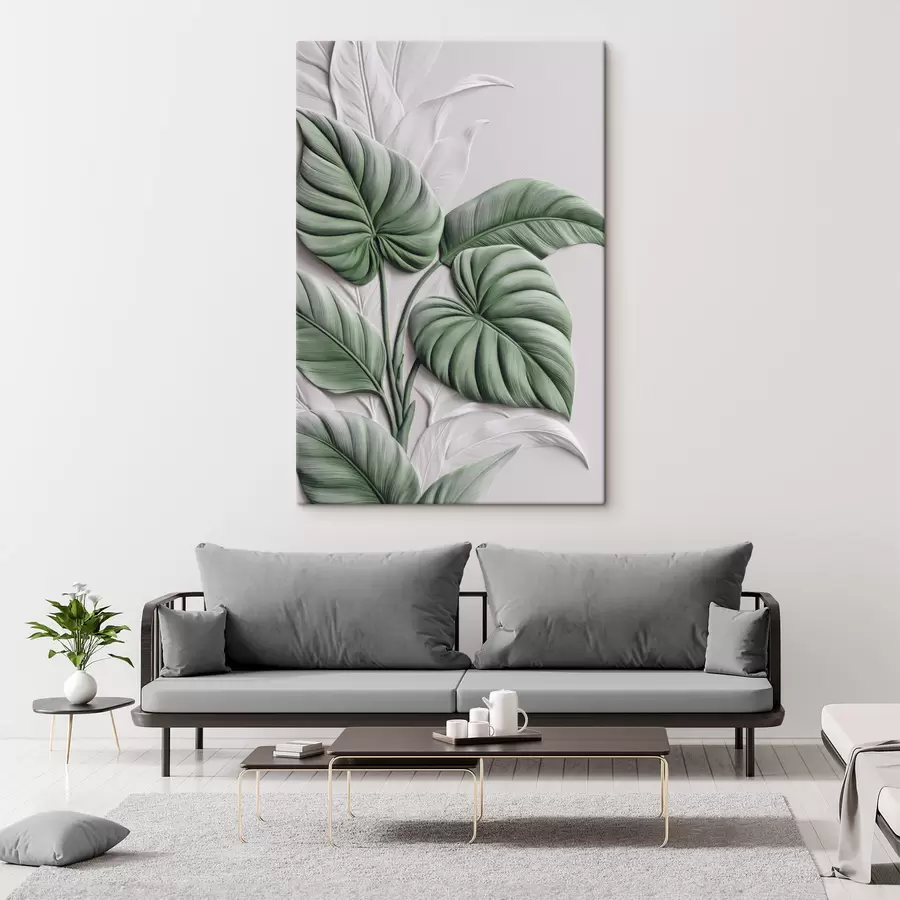  Peintures Feuilles tropicales s49370