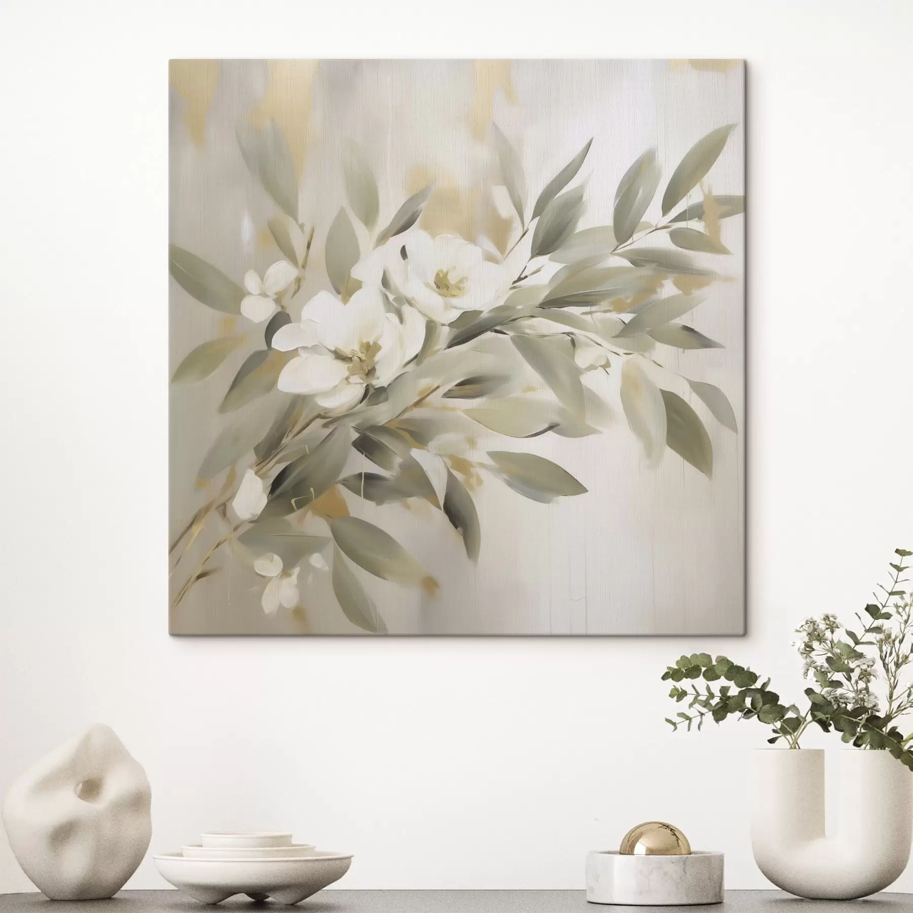 Peintures Imitation abstraite de branches dans la peinture s49394
