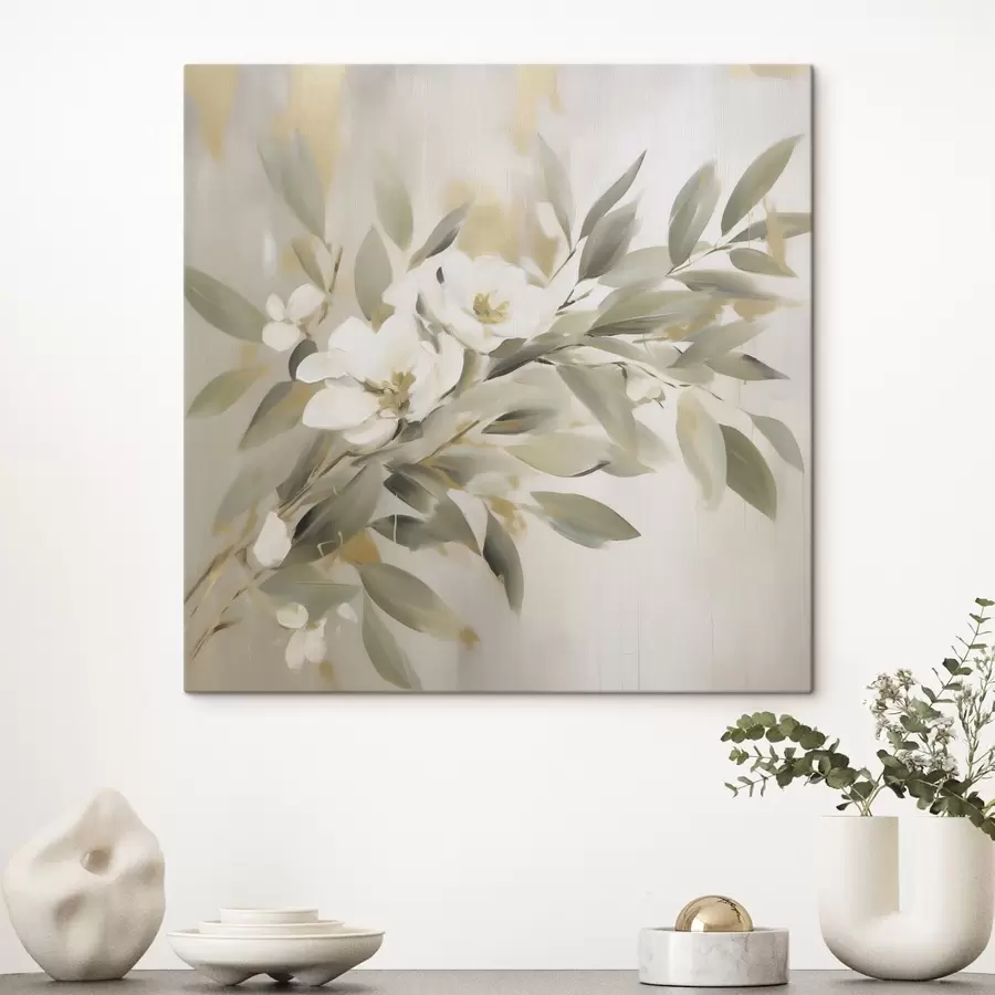  Peintures Imitation abstraite de branches dans la peinture s49394
