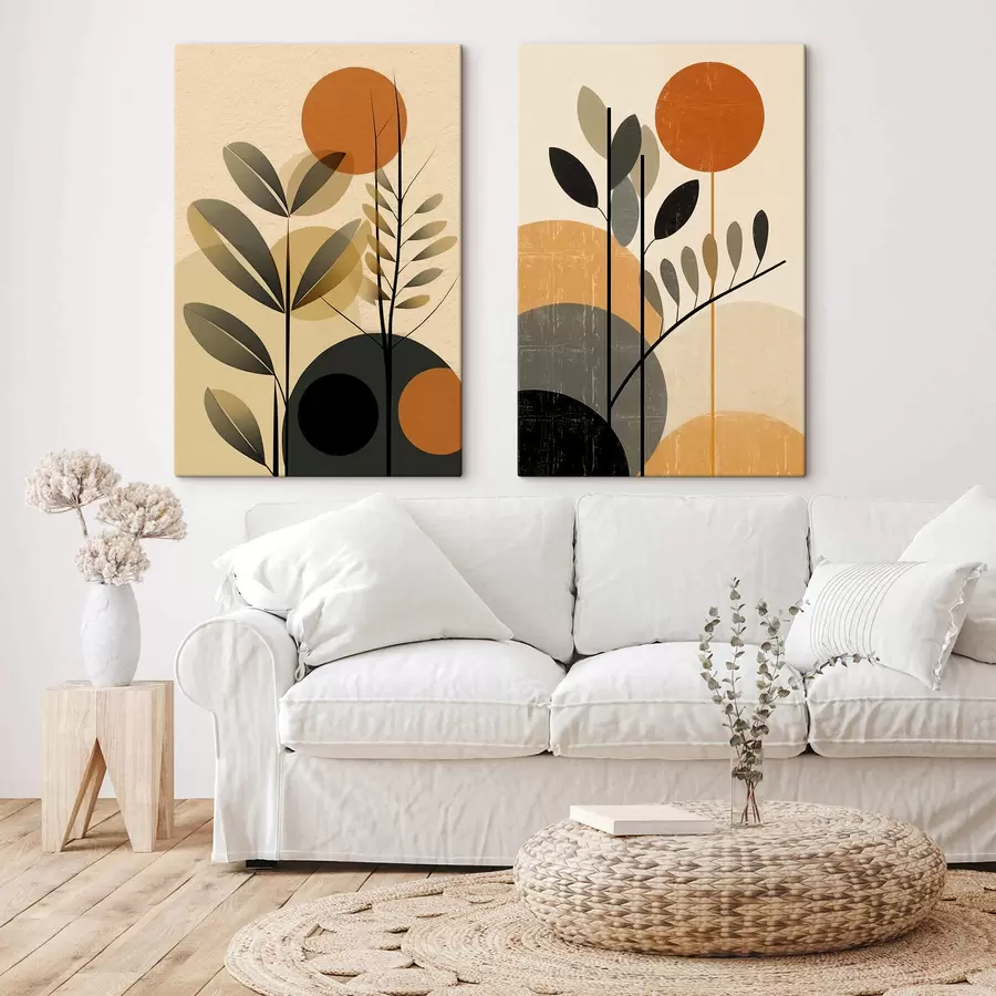 Fotobehang Abstract gebladerte m30564