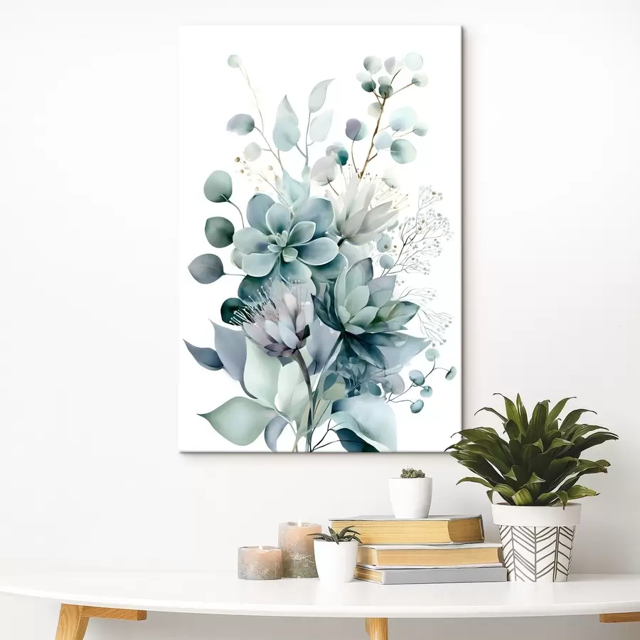  Peintures Plantes succulentes et autres plantes, dans un style aquarelle s49426