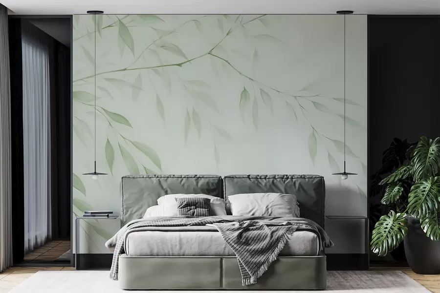 Fotobehang Een boomtak w05682v3