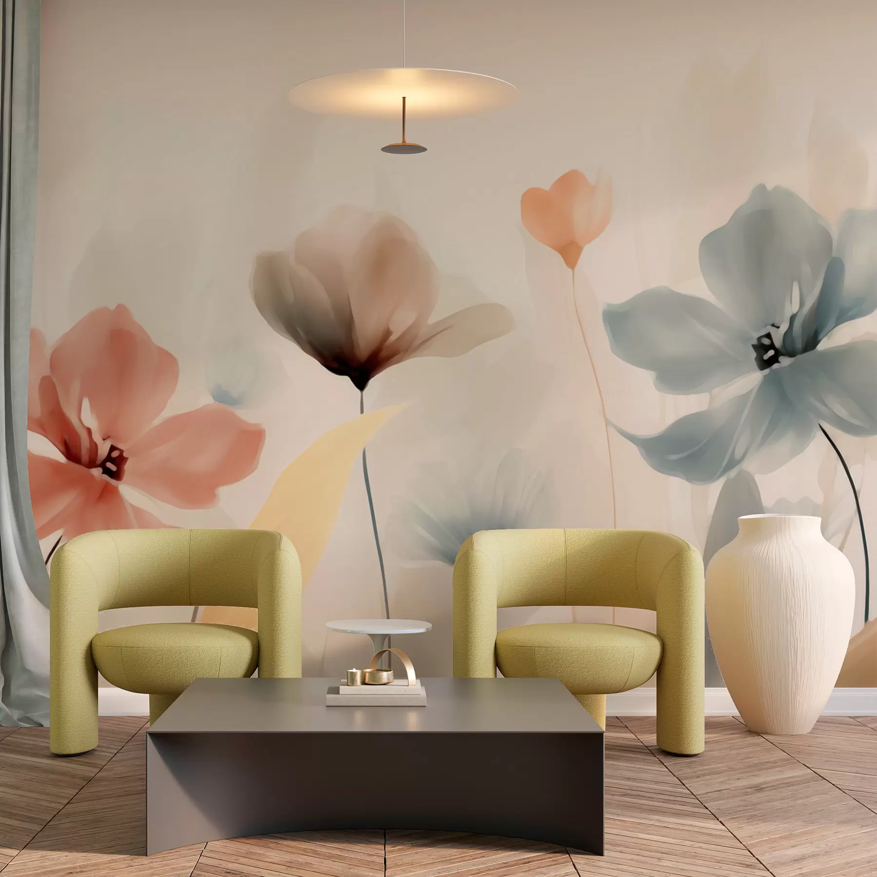 Fotobehang Wilde bloemen w05684