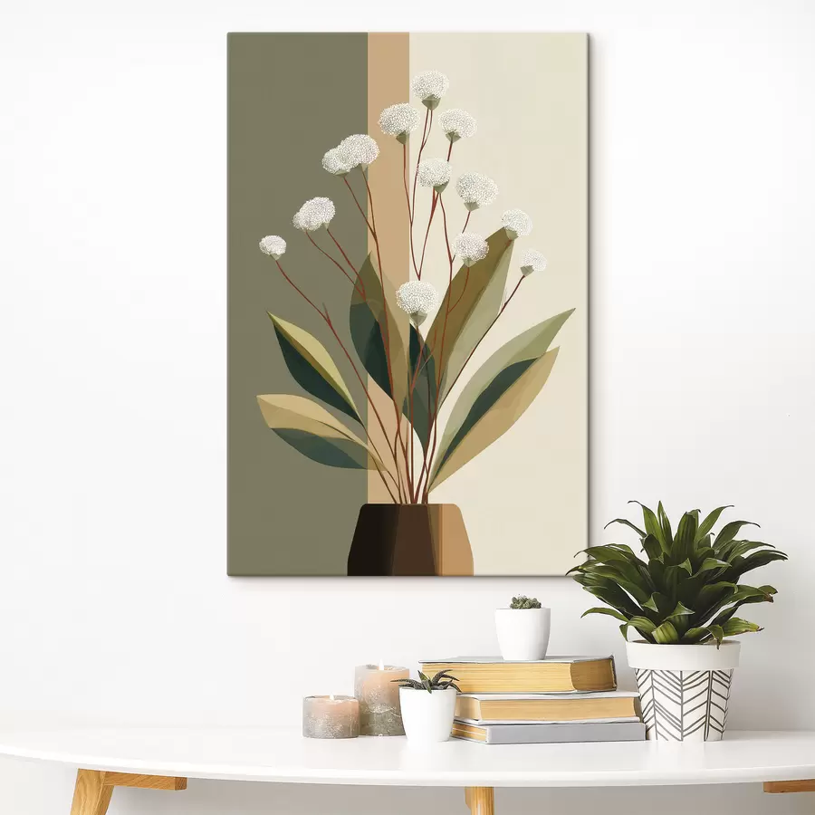  Peintures Fleurs dans un vase s49530