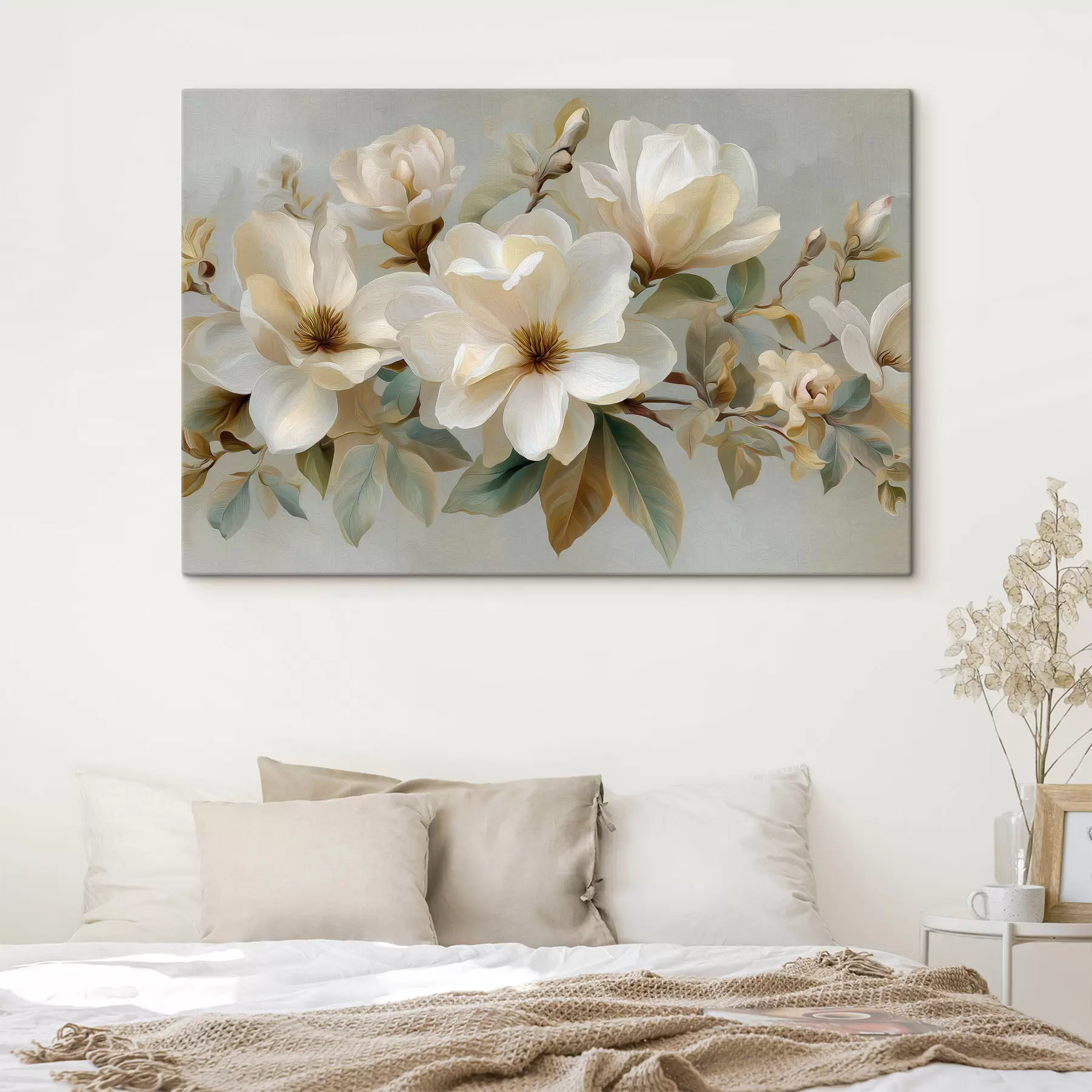  Peintures Une branche avec des fleurs s49532