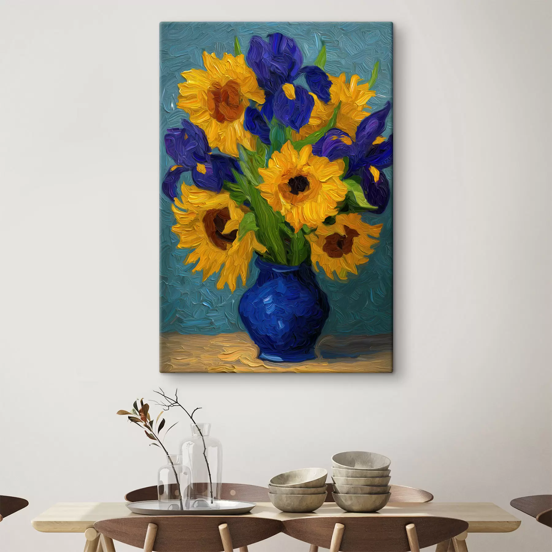  Schilderijen Bloemen in een vaas s49534