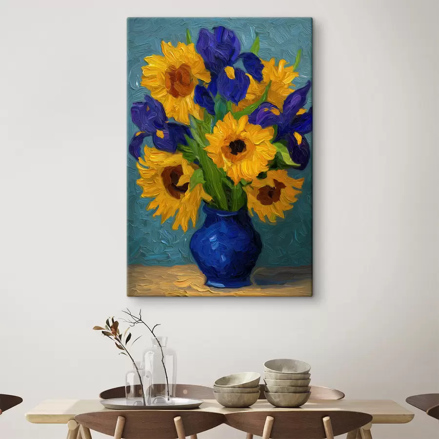  Peintures Fleurs dans un vase s49534