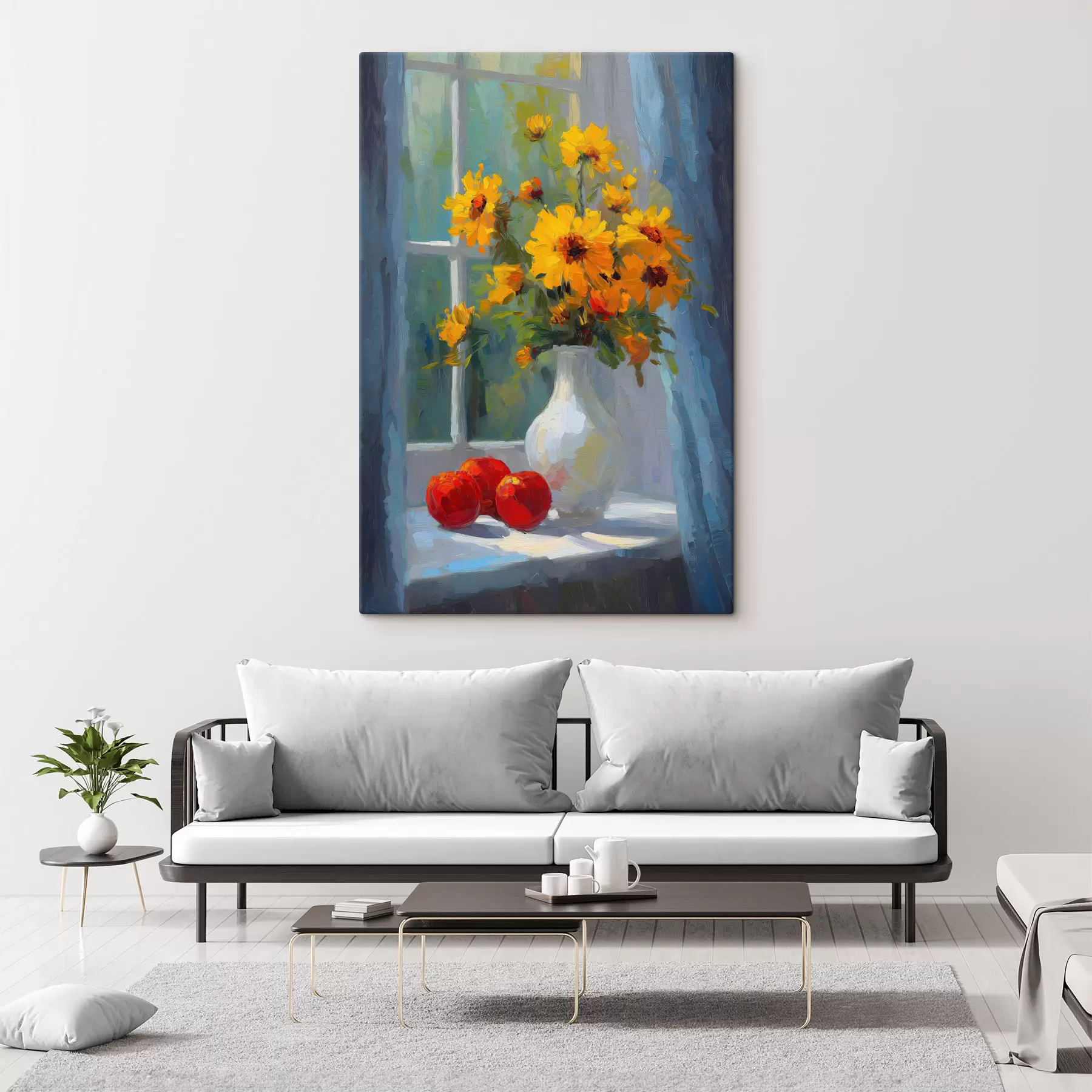  Peintures Fleurs dans un vase s49535