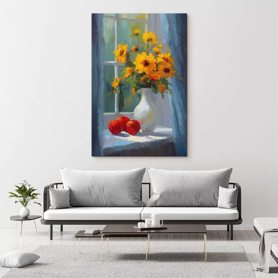  Peintures Fleurs dans un vase s49535