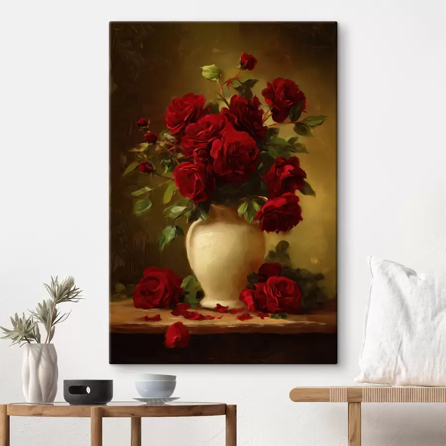  Peintures Fleurs dans un vase s49545