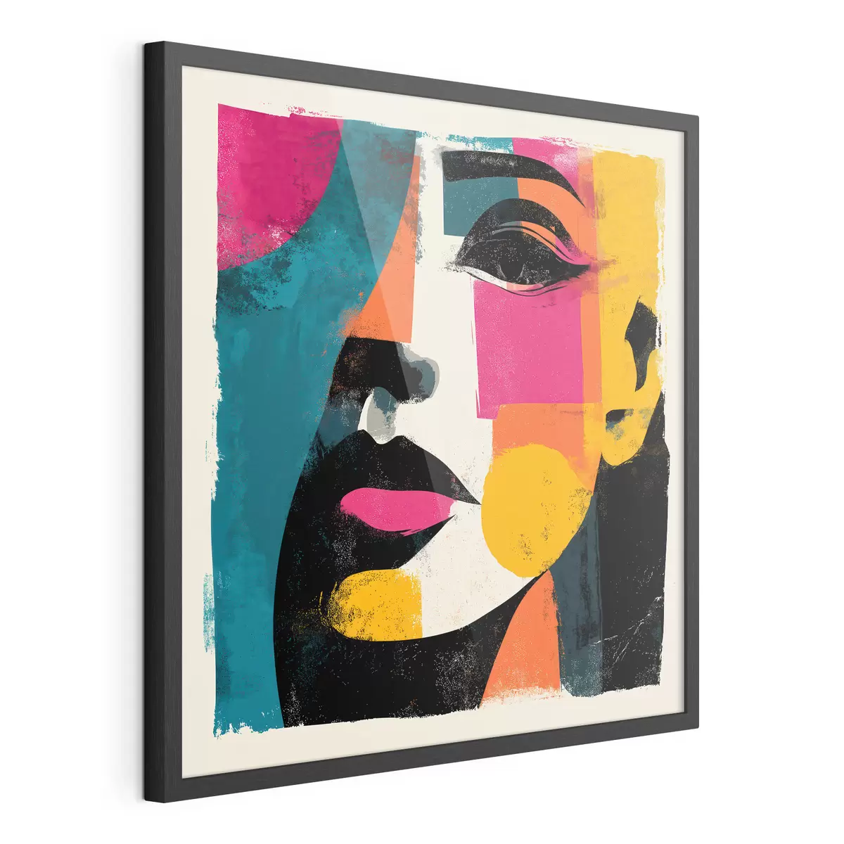 Affiche Un visage abstrait f49544