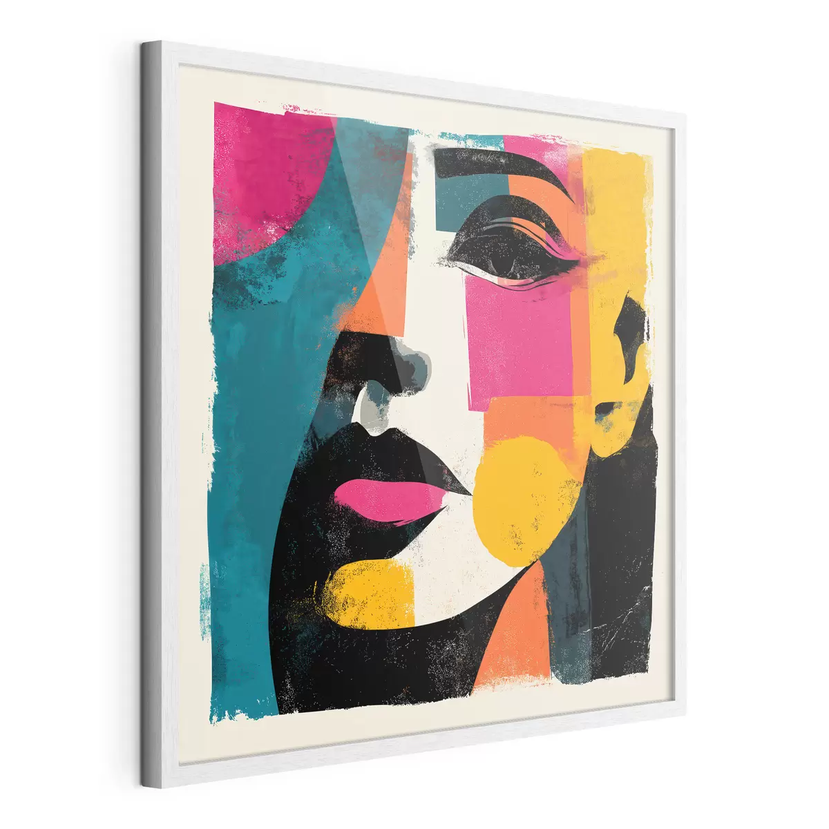 Affiche Un visage abstrait f49544