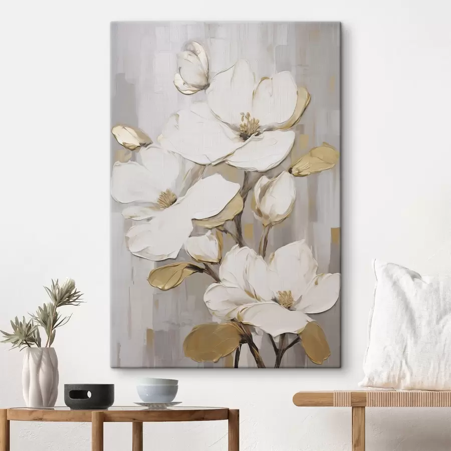  Peintures Fleurs : reproduction d'un tableau s49503