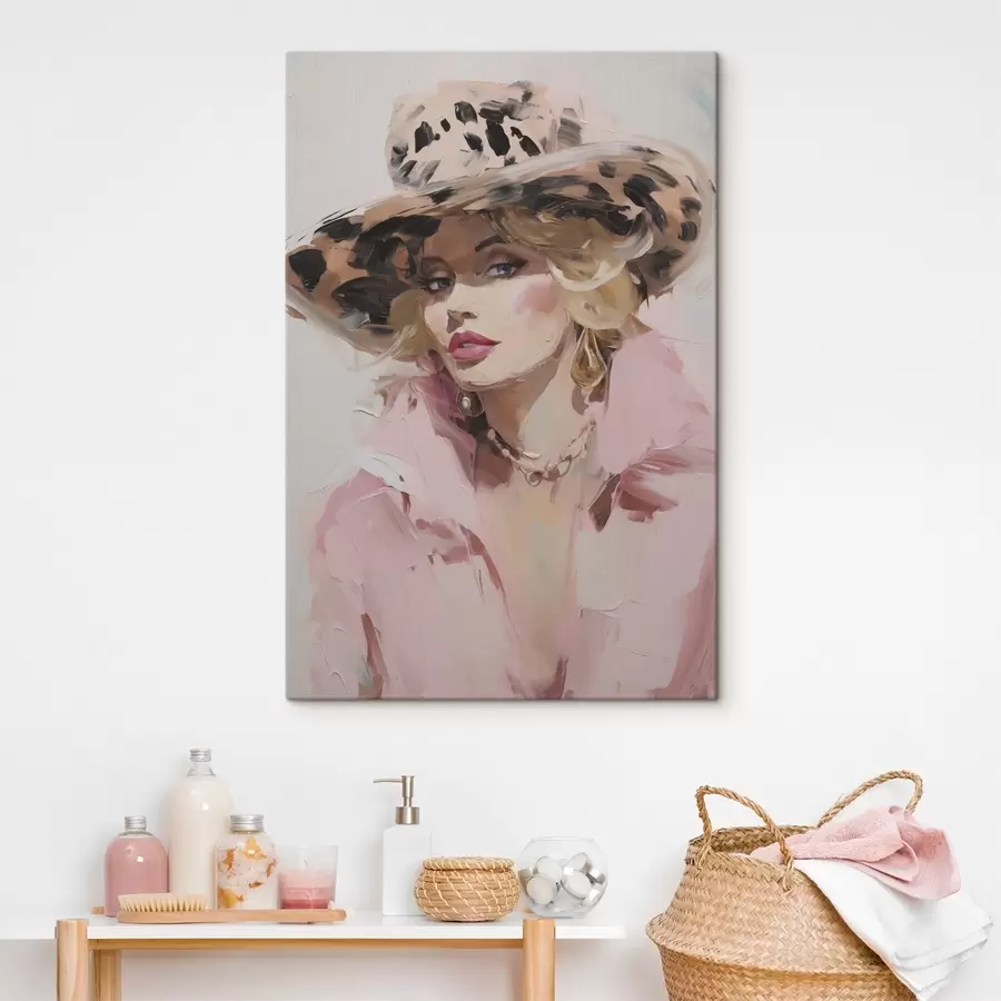  Peintures Femme au chapeau : reproduction d'un tableau s49508