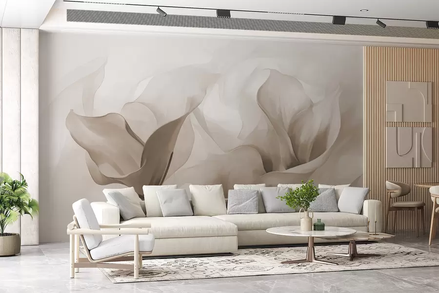 Fotobehang Fantasiebloemen w05086