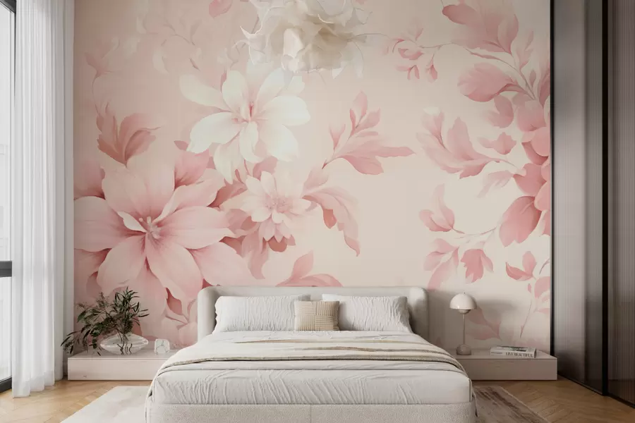 Fotobehang Klassieke bloemen w05437