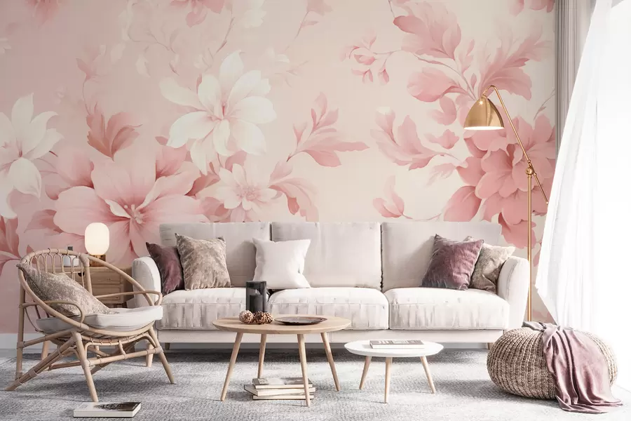 Papier peint photo Fleurs classiques w05437