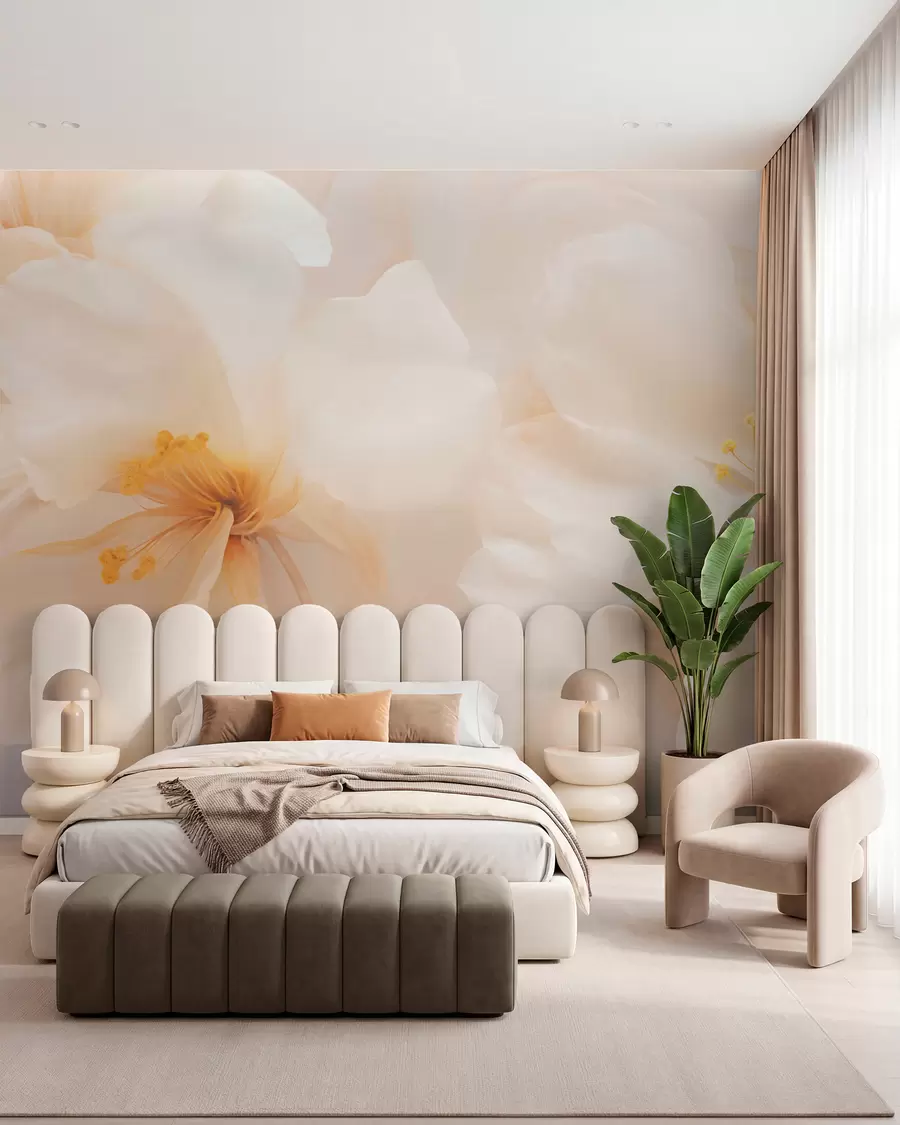 Papier peint photo Grandes fleurs w05615