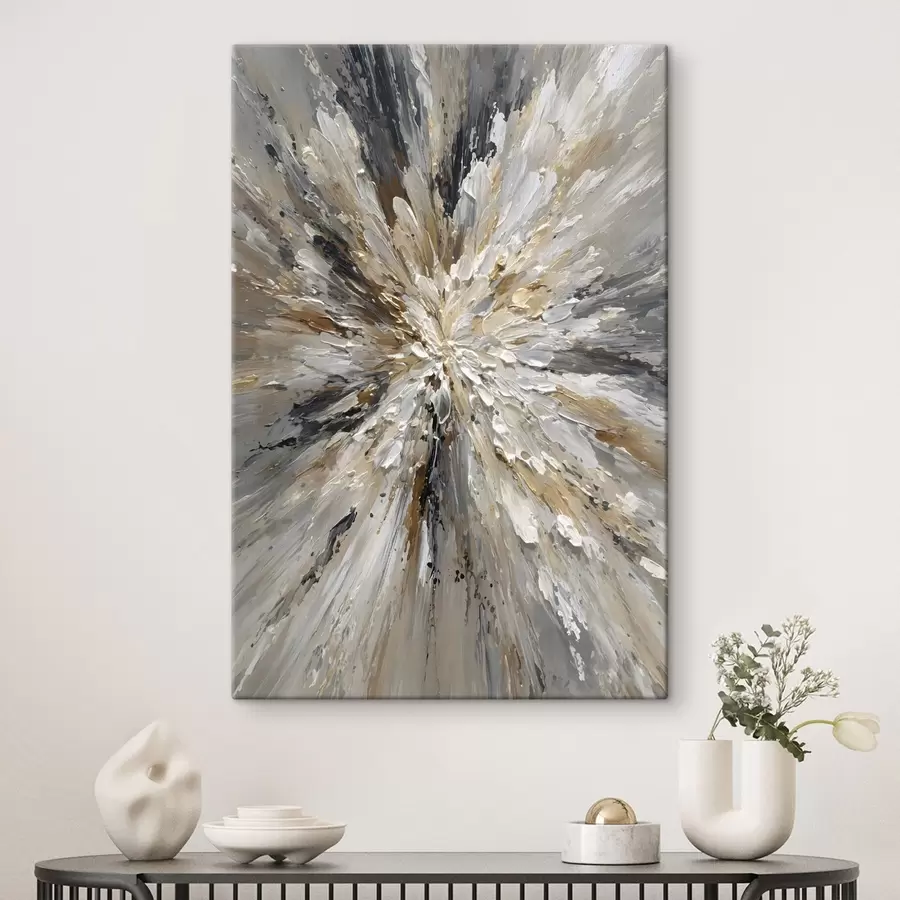  Peintures une explosion de couleurs dans le style de la peinture à l'huile s49556