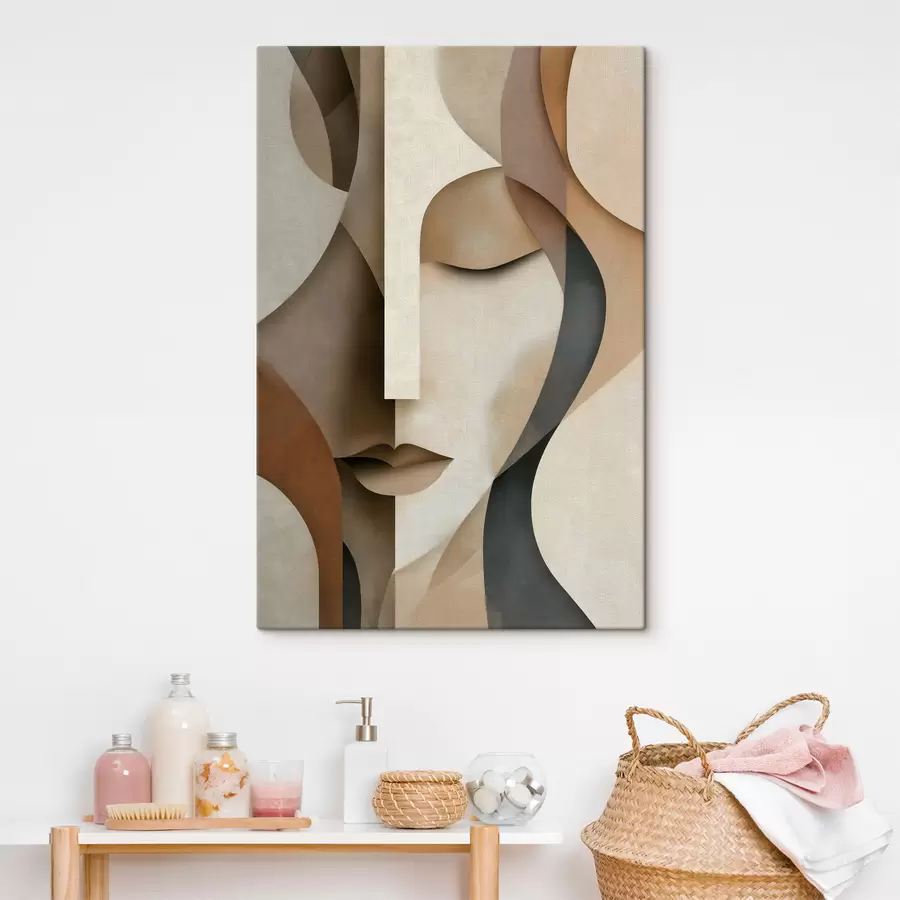  Peintures Visage abstrait s49617