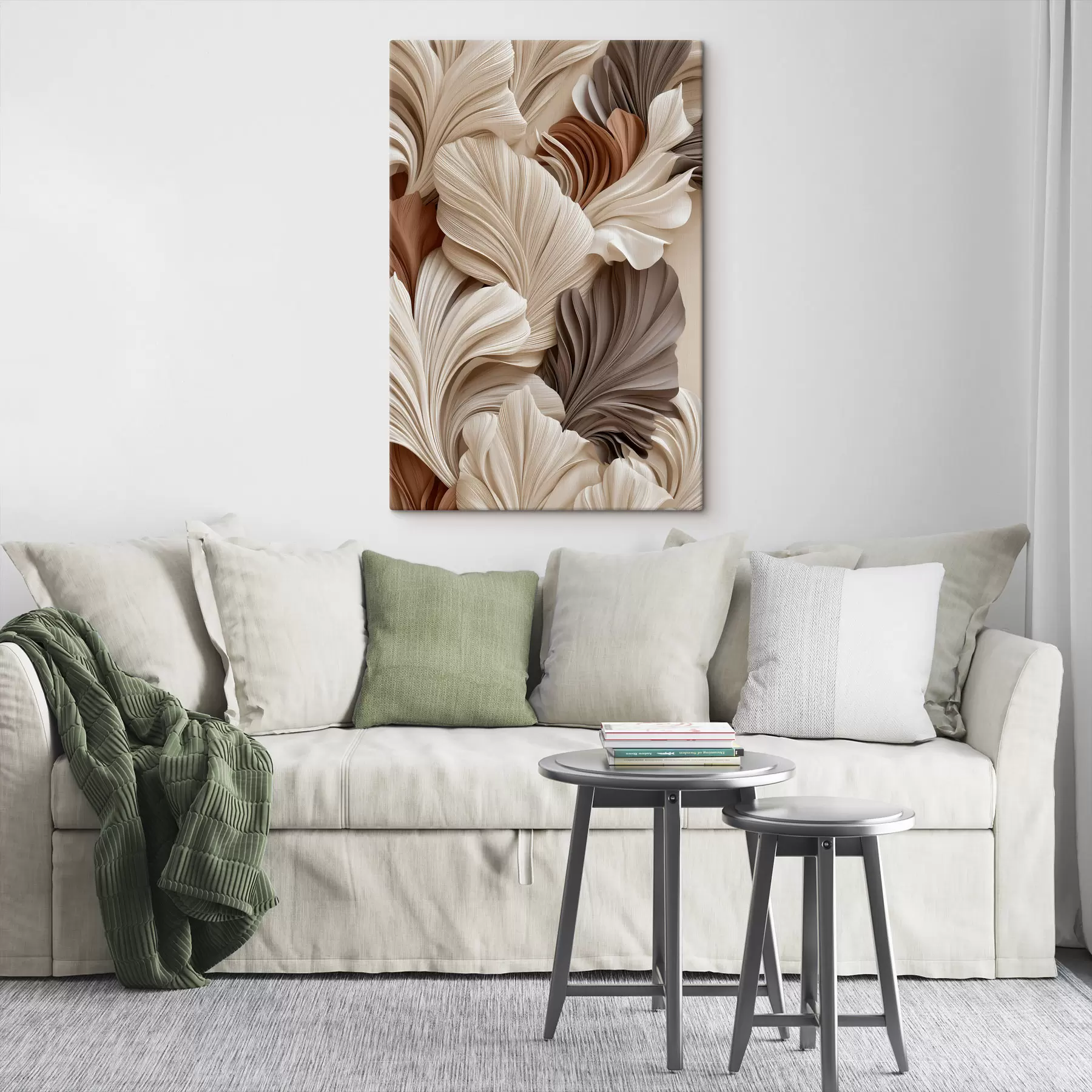  Peintures Feuilles abstraites s49620