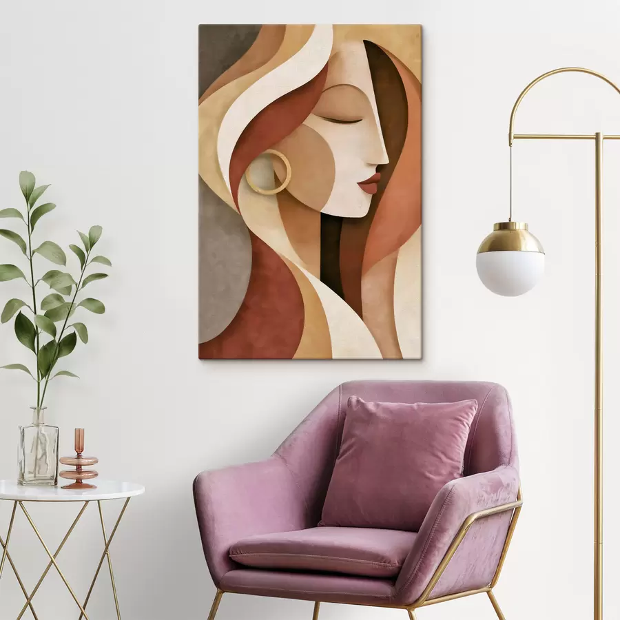  Peintures Visage abstrait s49621